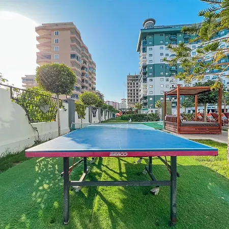 0050 Serenity Stylish 1-bedroom With Pool, Gym And In Mahmutlar, Lägenhet Alanya